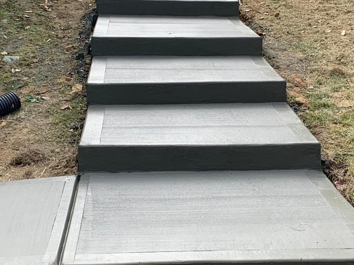 Concrete Stairs by Hawk Concrete LLC